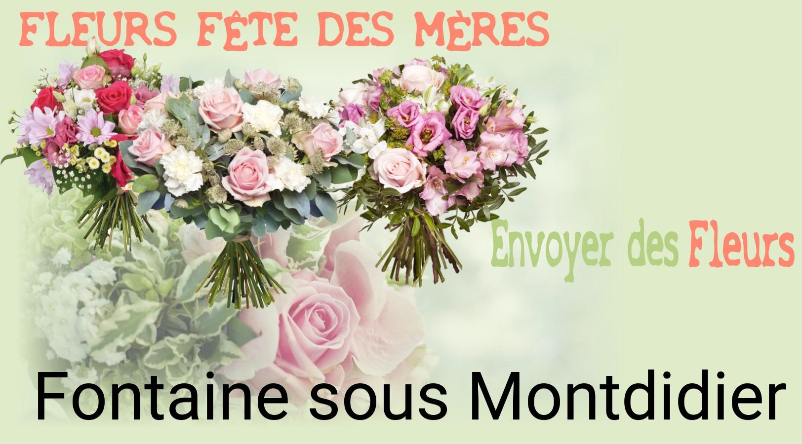 Bouquet de Fête des Mères livré à Fontaine-sous-Montdidier
